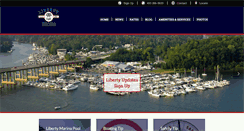 Desktop Screenshot of libertymarina.com