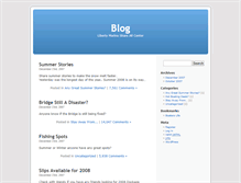 Tablet Screenshot of blog.libertymarina.net